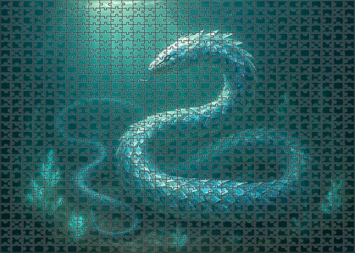 Glimmercoil Serpent 300 Piece Puzzle
