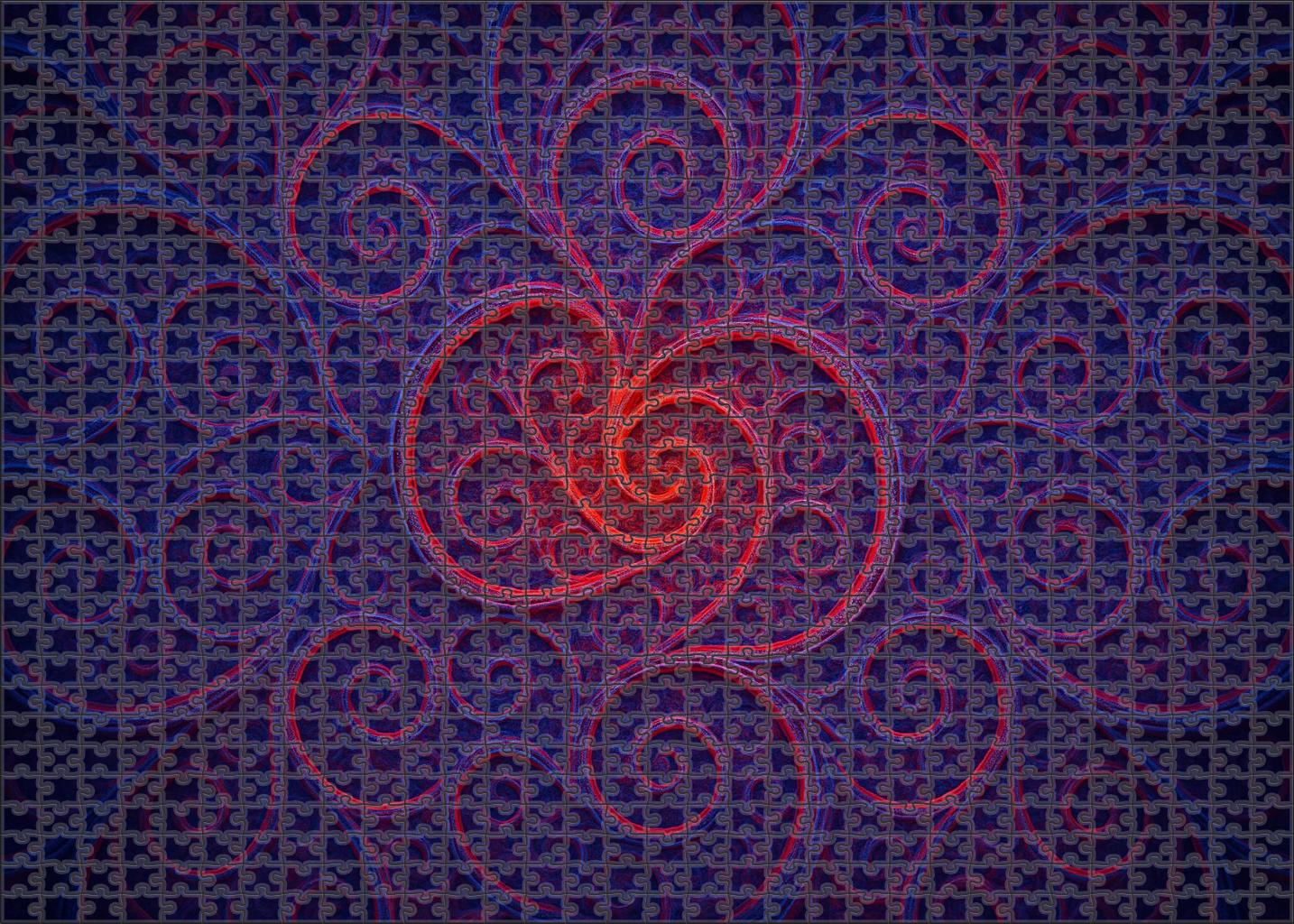 Fractals Of Emotional Resonance Family Puzzles