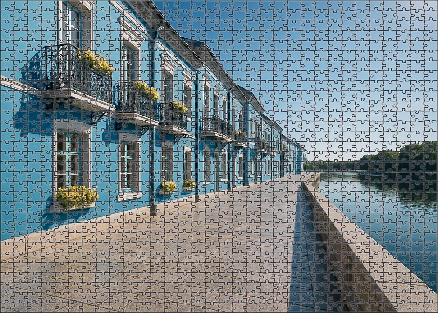 Cerulean Pier Promenade 300 Piece Puzzle