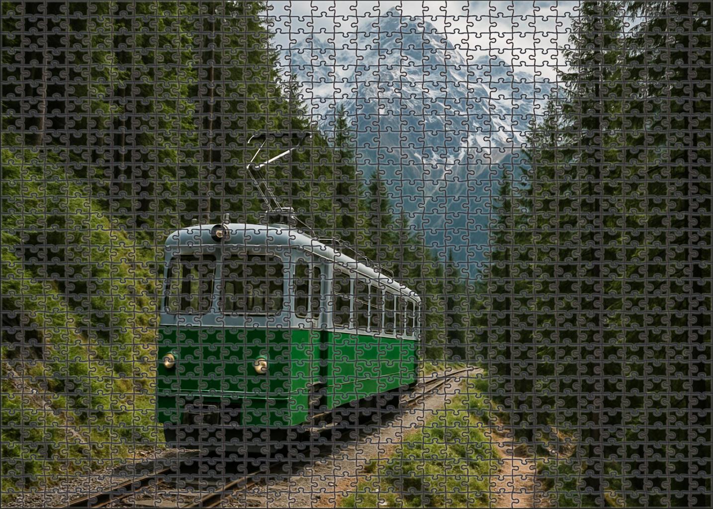 All-terrain Electric Tram Easy Puzzles