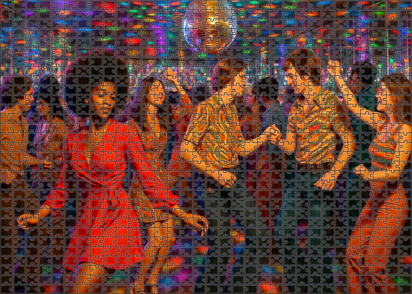 Retro Dancefloor Revival Glittering Disco Beats And Vintage Vibes Puzzle Fun