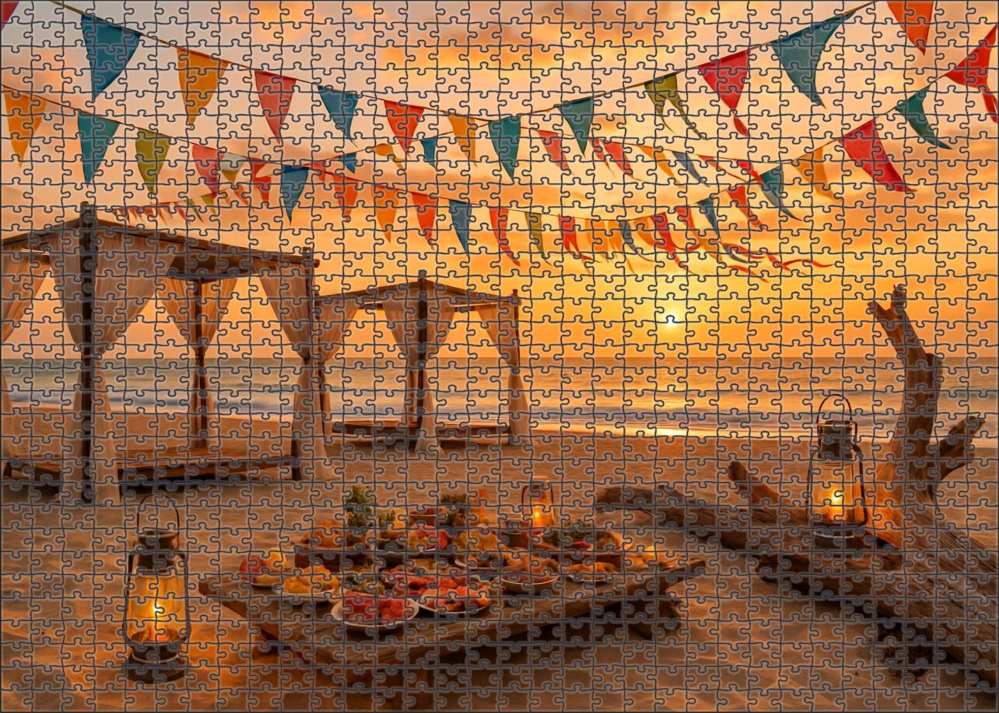 Summer Seaside Jubilee 300 Piece Puzzle