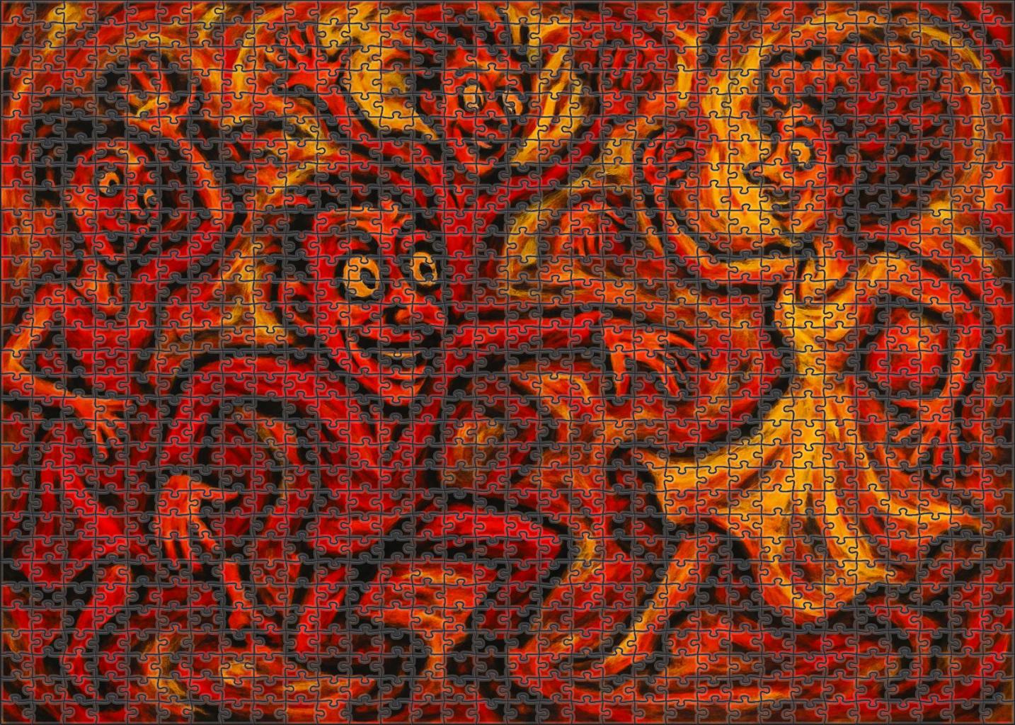 The Carnival Of Life 50 Piece Puzzle