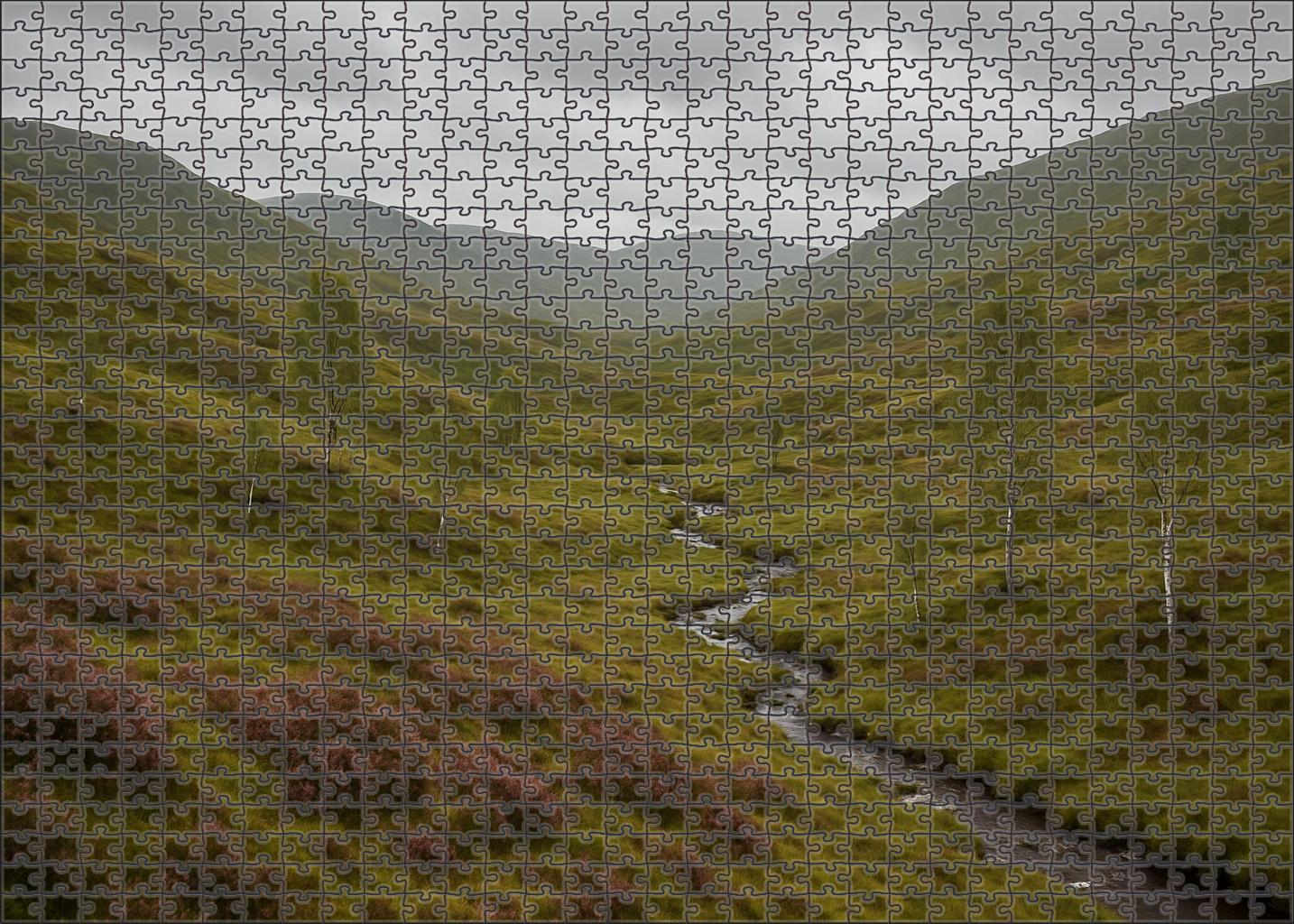 Mossclad Highland Ridges Puzzle Collection