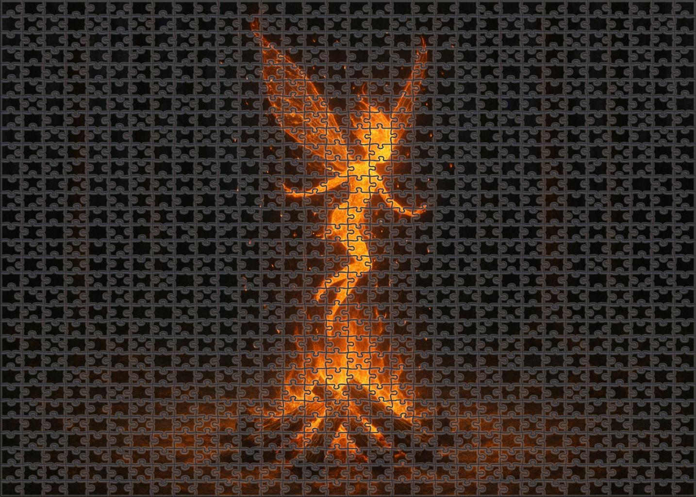 Pyrewisp Sylph Flickering Flame Spirit With Ember Wings Challenging Puzzles