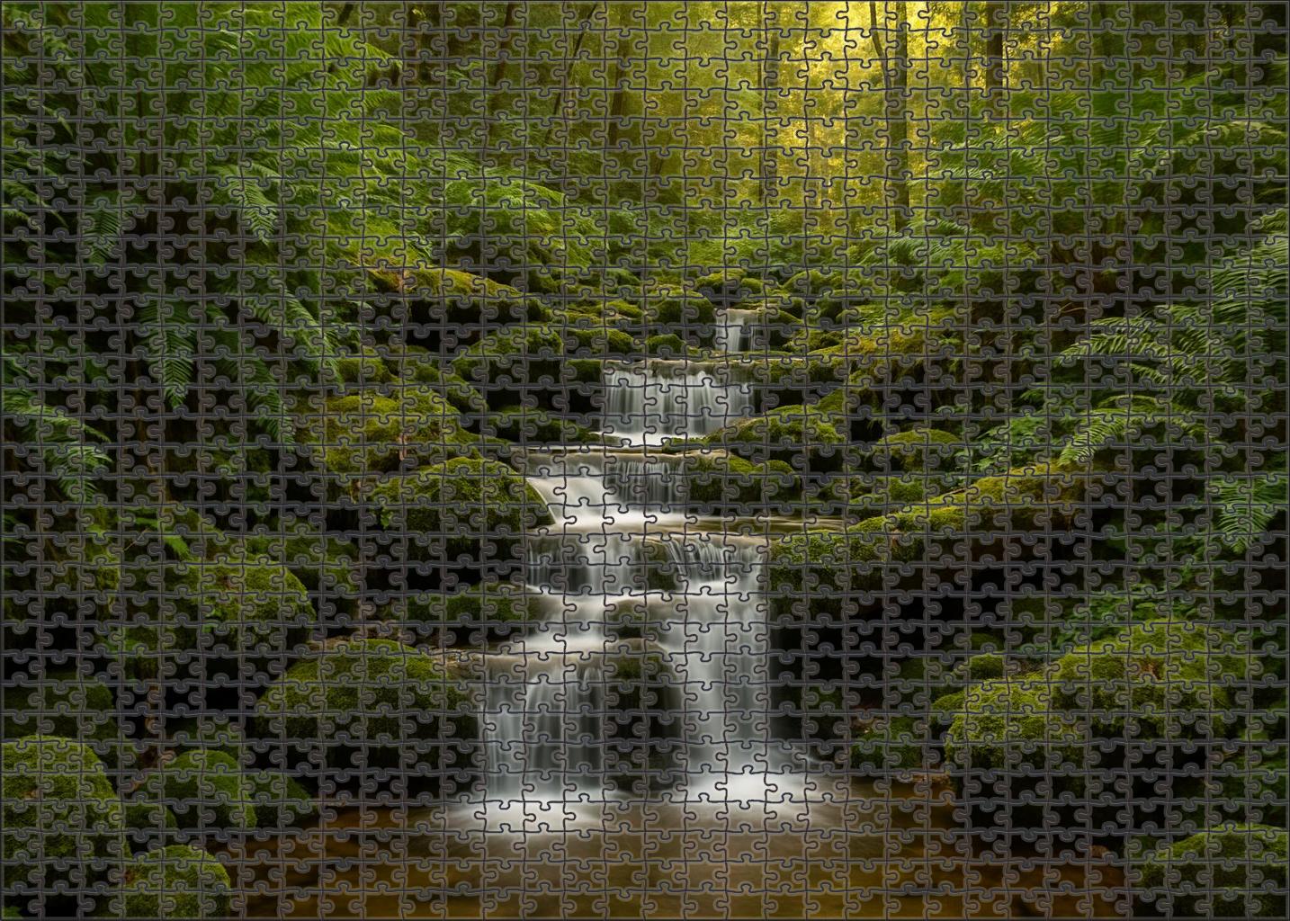 Hidden Glen Cascade 300 Piece Puzzle