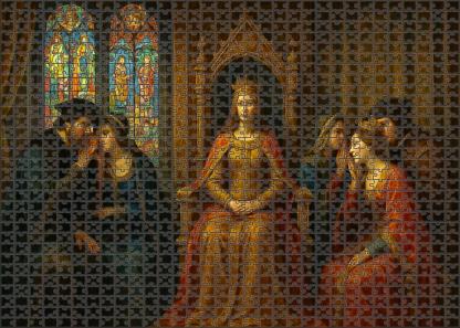 Epic Fantasy Royal Court Drama Unique Puzzle Design