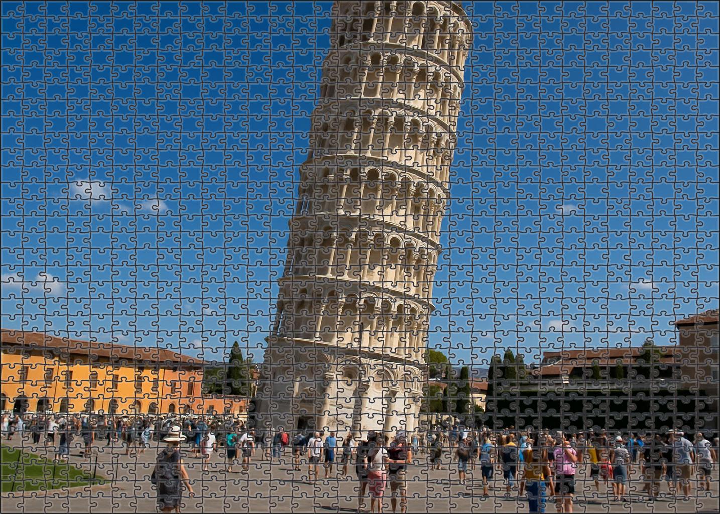 Tower Of Pisa Located In Pisa Italy Identified By 8210 Globally For Its Characteristic Lean Unique Puzzle Design