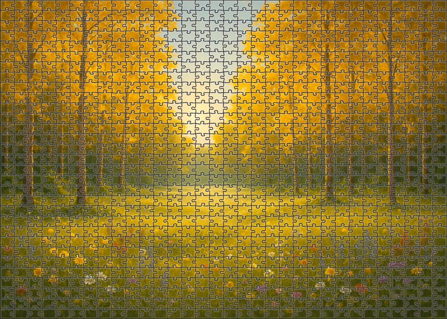 Golden Aspen Meadow Challenging Puzzles