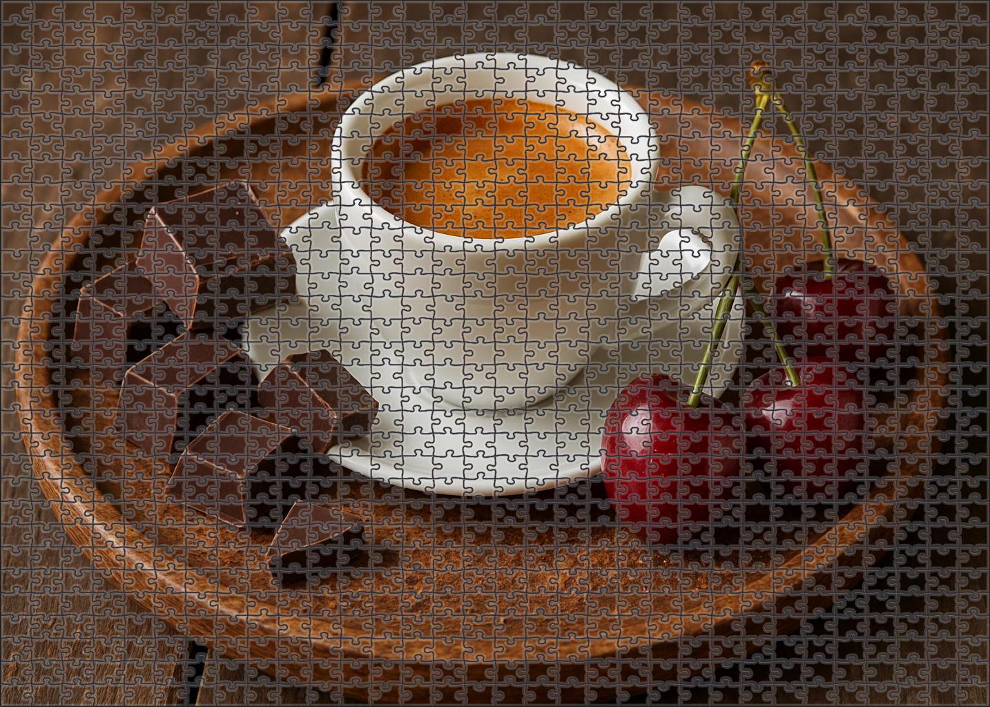 Velvet Ember Smooth Espresso With Dark Cherry And Cocoa Easy Puzzles
