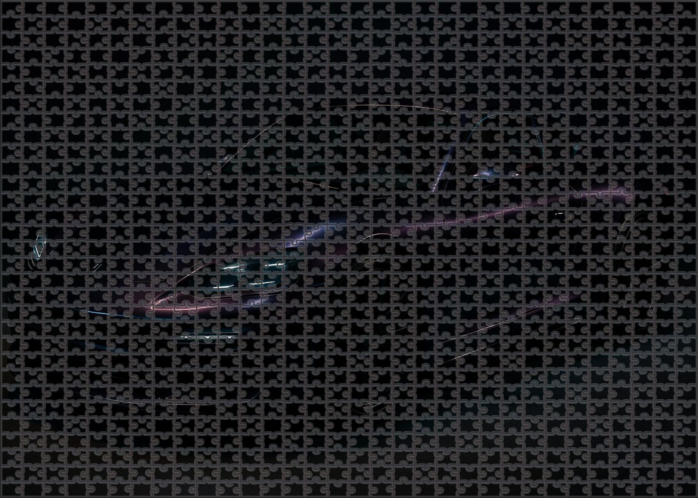 Midnight Mirage R Twilight Edition Sportscar Premium Puzzle Pieces