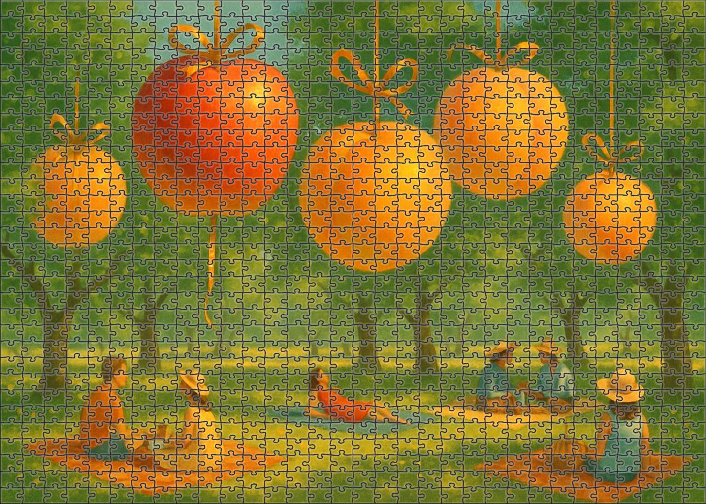 Floating Orchard Feast Mini Puzzle