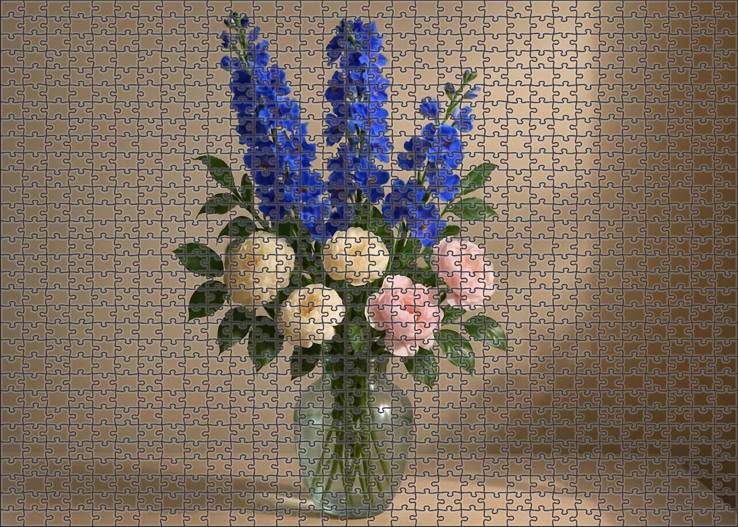 Emerald Twilight Vase 200 Piece Puzzle