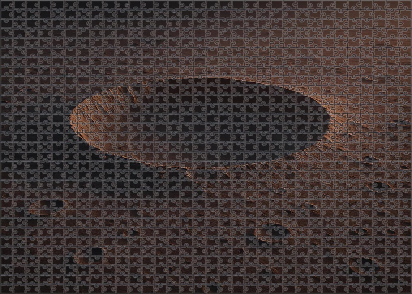 Twilight Crater Basin 200 Piece Puzzle