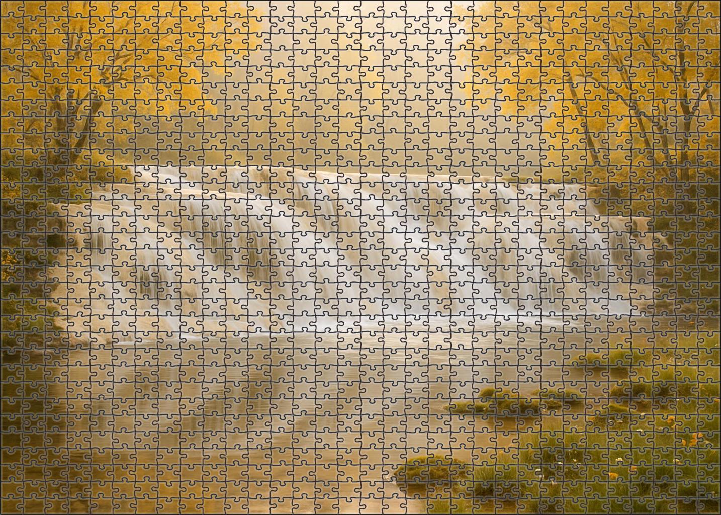 Ivory Fan Cascade Challenging Puzzles