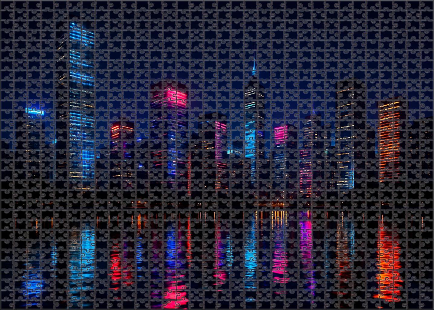 Moscow City Skyline Russias Premier Financial District Featuring Mercury City Tower Easy Puzzles