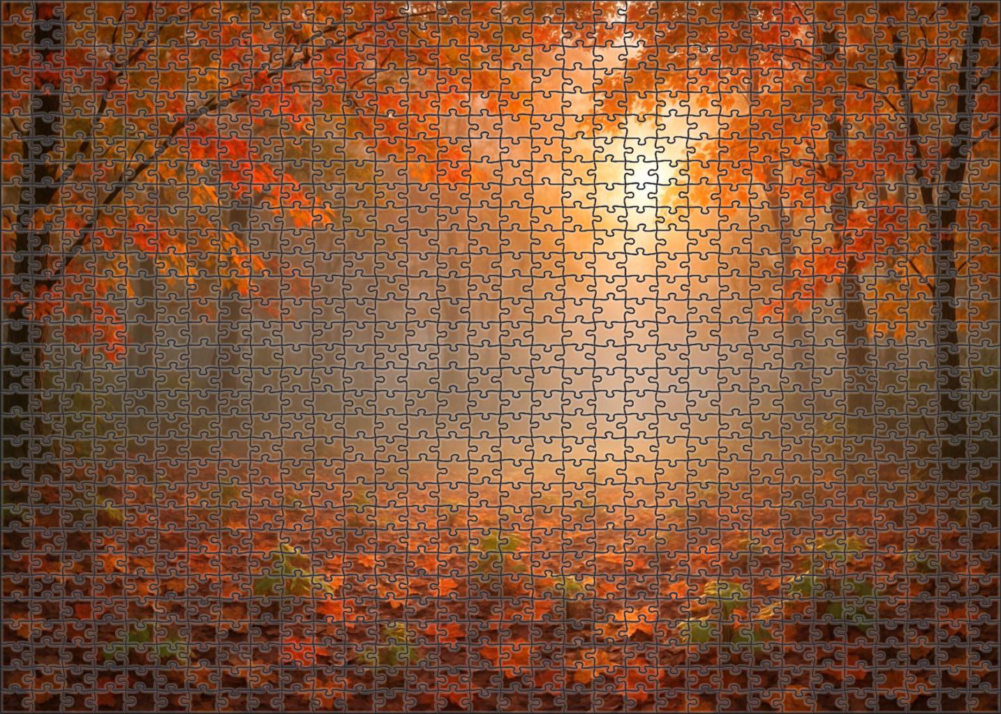 Sunrise Maple Hollow Easy Puzzles