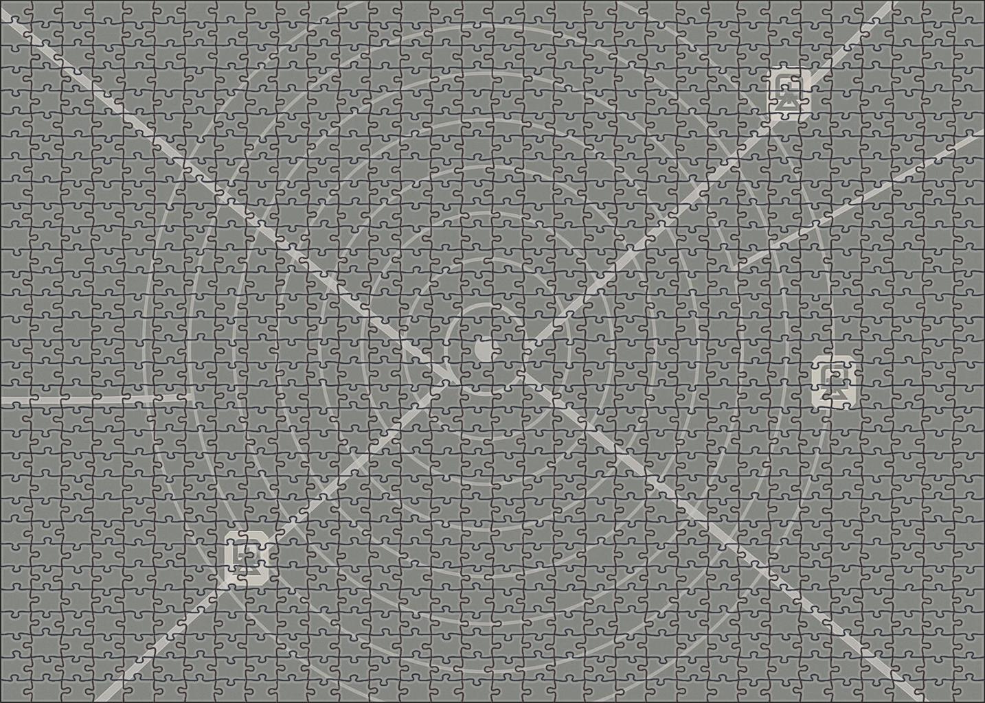 Transport Accessibility Isochrone Map Puzzle Collection