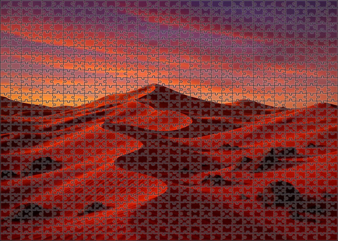 Crimson Wave Basin 300 Piece Puzzle