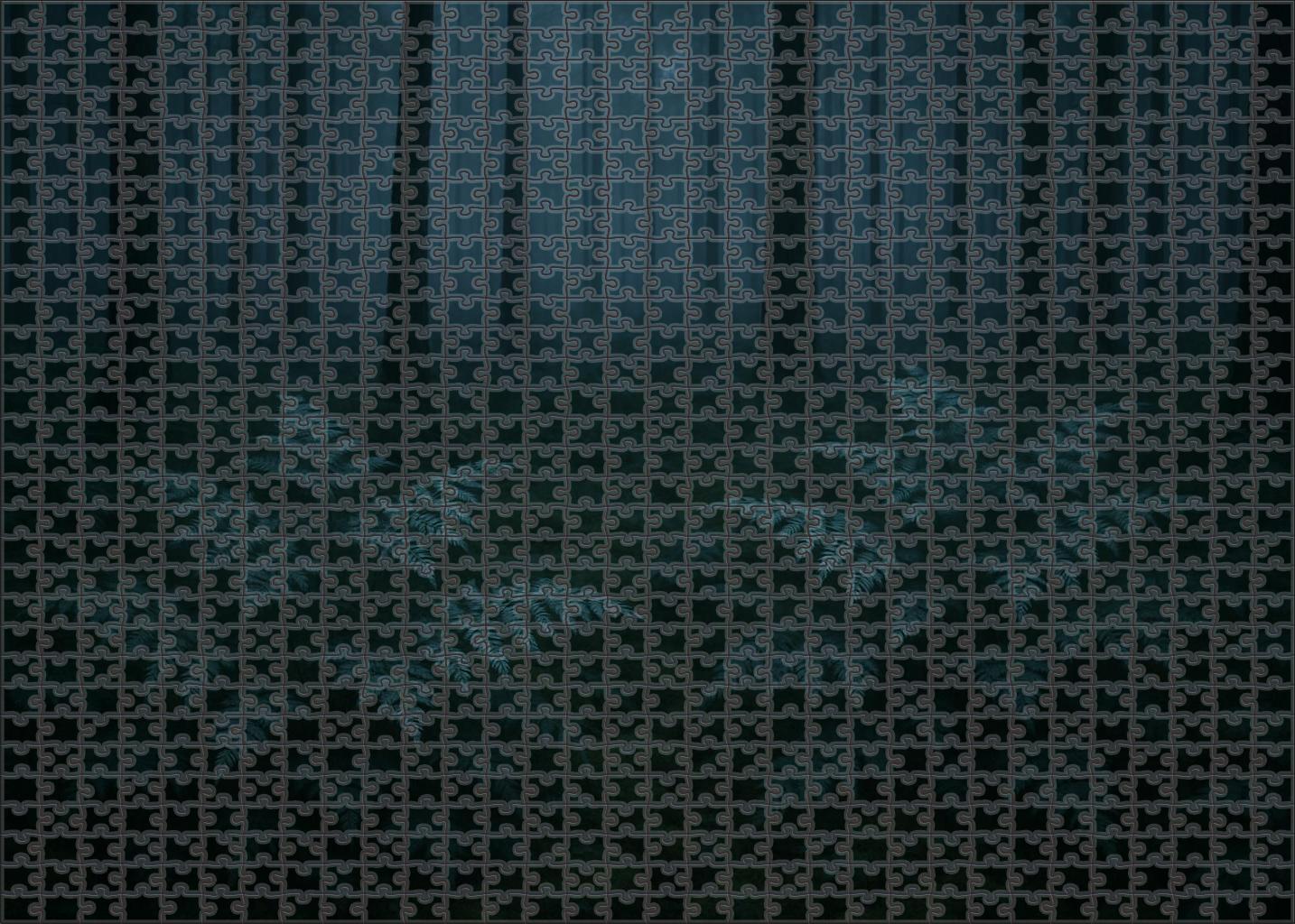 Twilight Fern Refuge Unique Puzzle Design