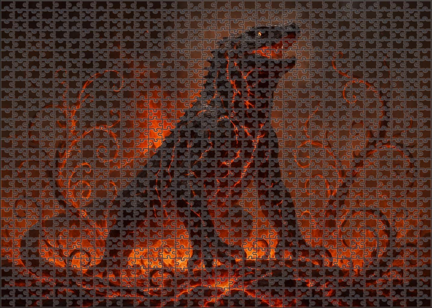 Embervine Basilisk 100 Piece Puzzle
