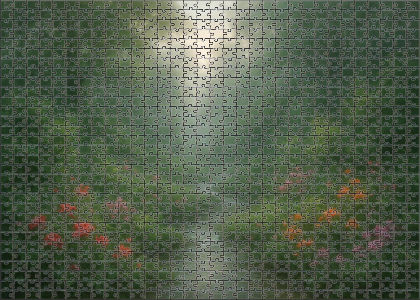 Silvermist Rainforest Glade Unique Puzzle Design