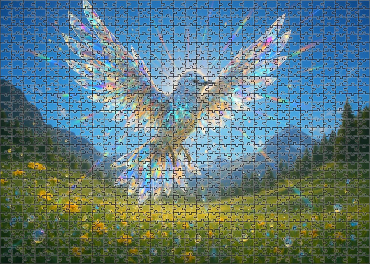 Crystalwing Seraphine 50 Piece Puzzle