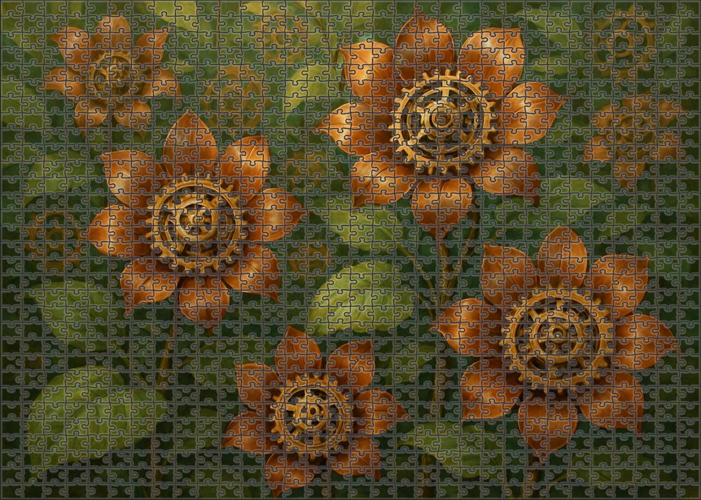The Clockmaker's Dream Garden Easy Puzzles