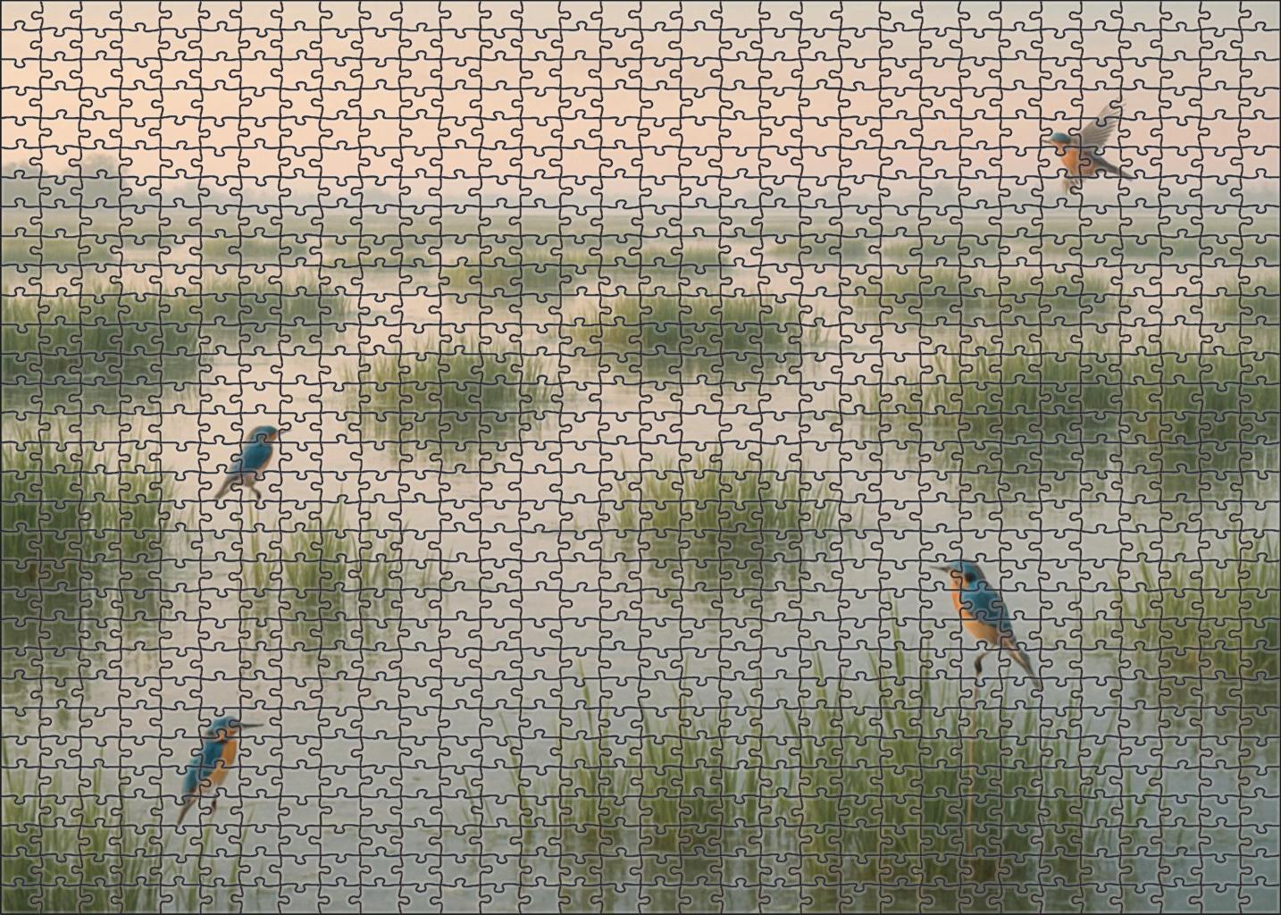 Silver Marsh Wetlands 300 Piece Puzzle
