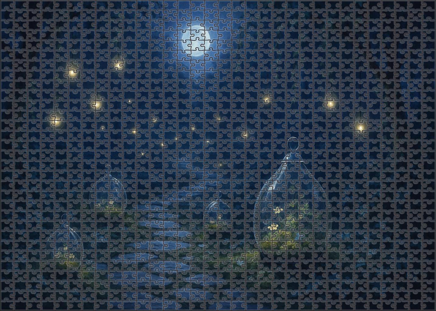 Midnight Garden Enchantment 300 Piece Puzzle