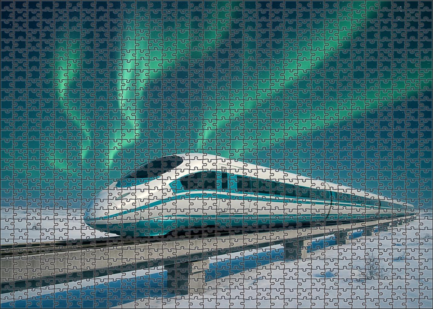 Aurora Glide Maglev Challenging Puzzles