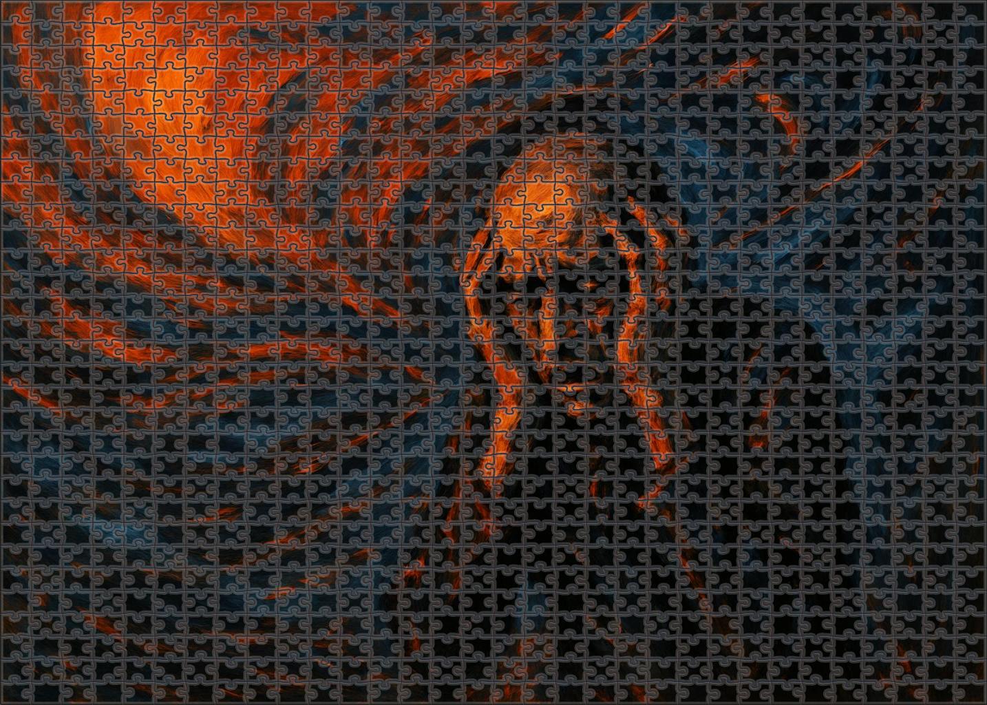 The Scream 20 Piece Puzzle