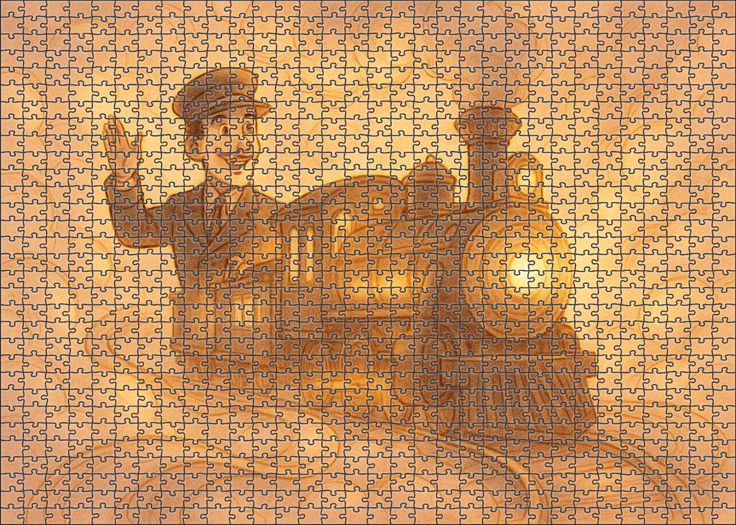 Dreamscape Train Conductor Mini Puzzle