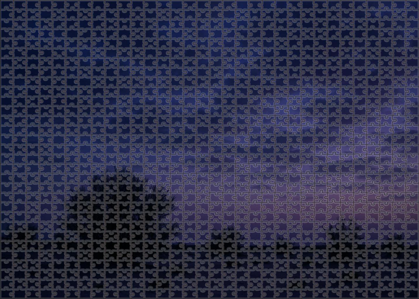 Dusky Indigo Mirage Challenging Puzzles