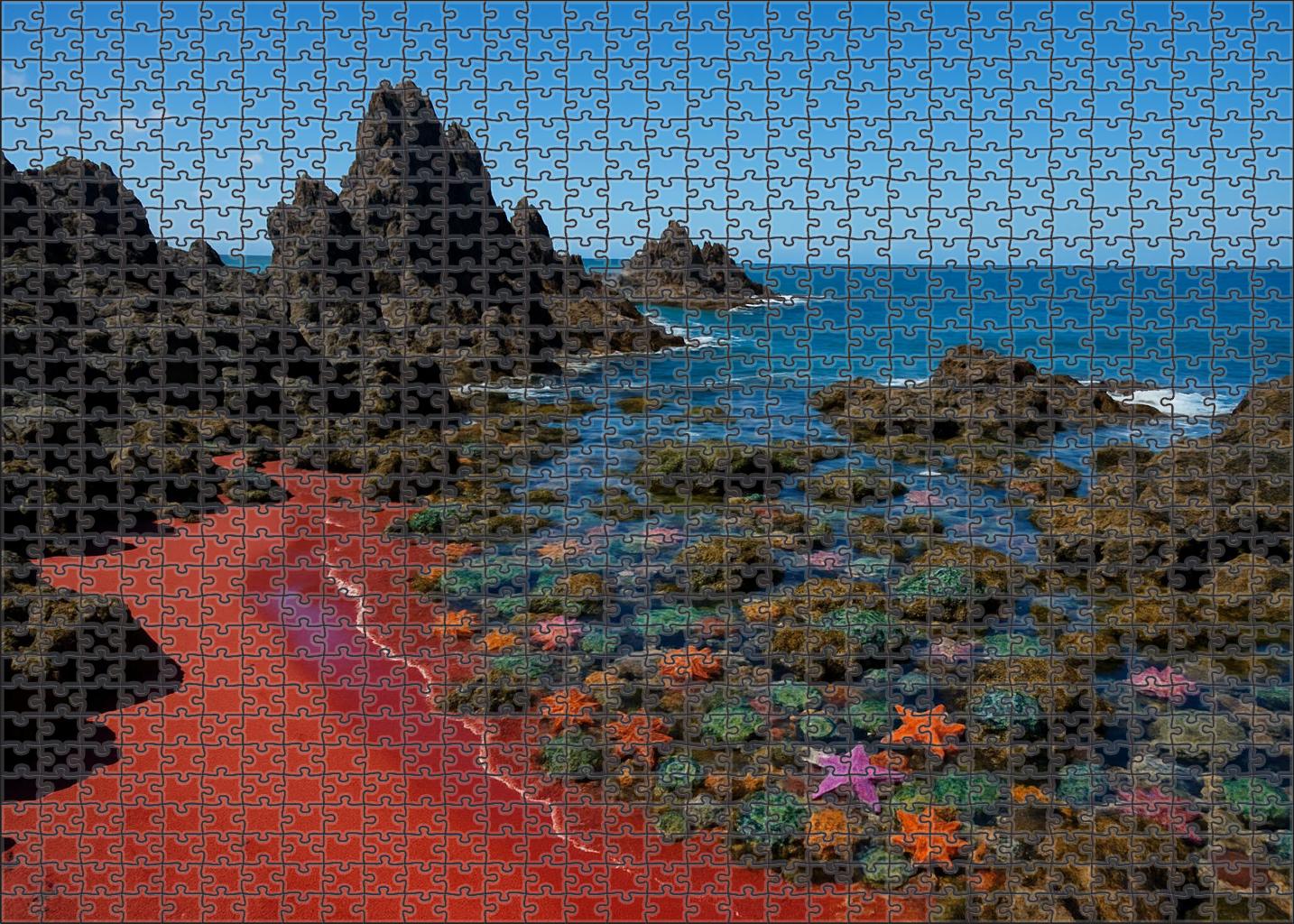 Crimson Tide Shores 500 Piece Puzzle