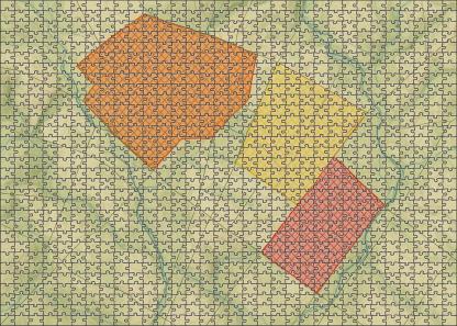 Agricultural Land Use Overlay Mini Puzzle