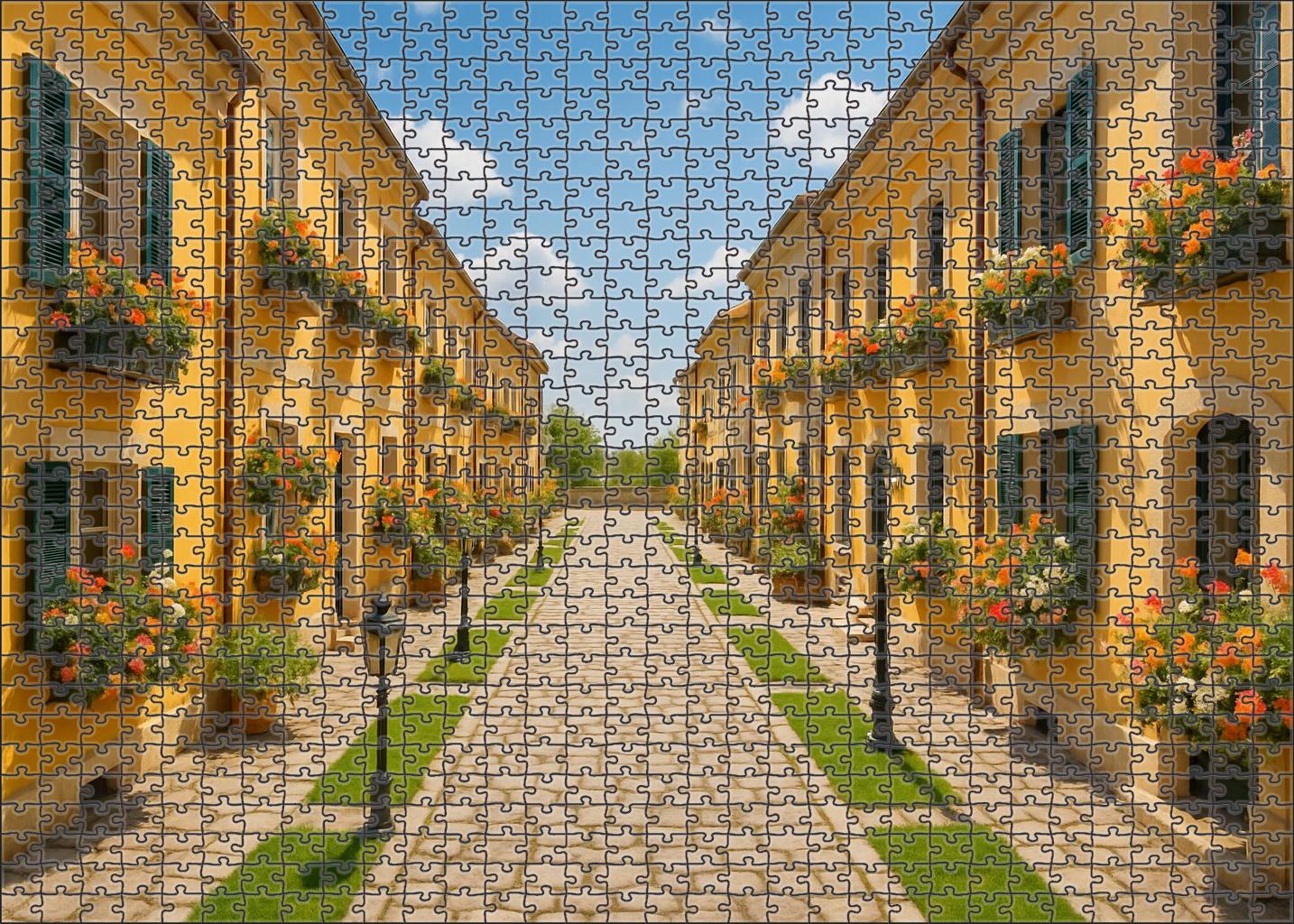 Sunlit Terrace Family Puzzles
