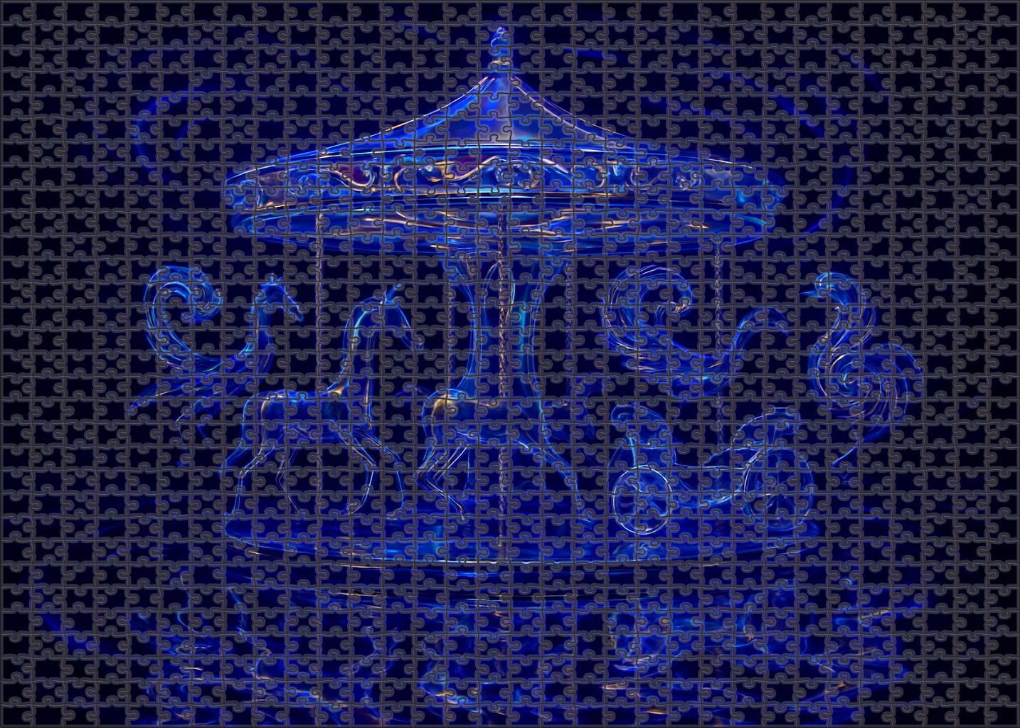 The Surreal Carousel Of Twisted Reflections Puzzle For Adults