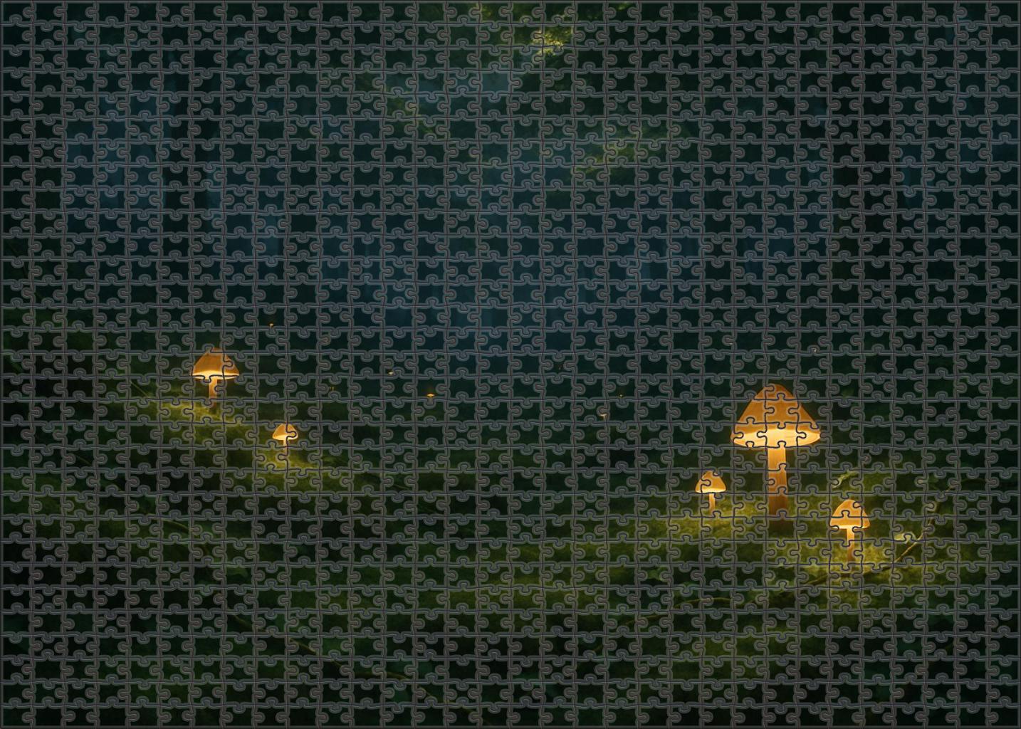 Mosswoven Twilight Glade Large Format Puzzle