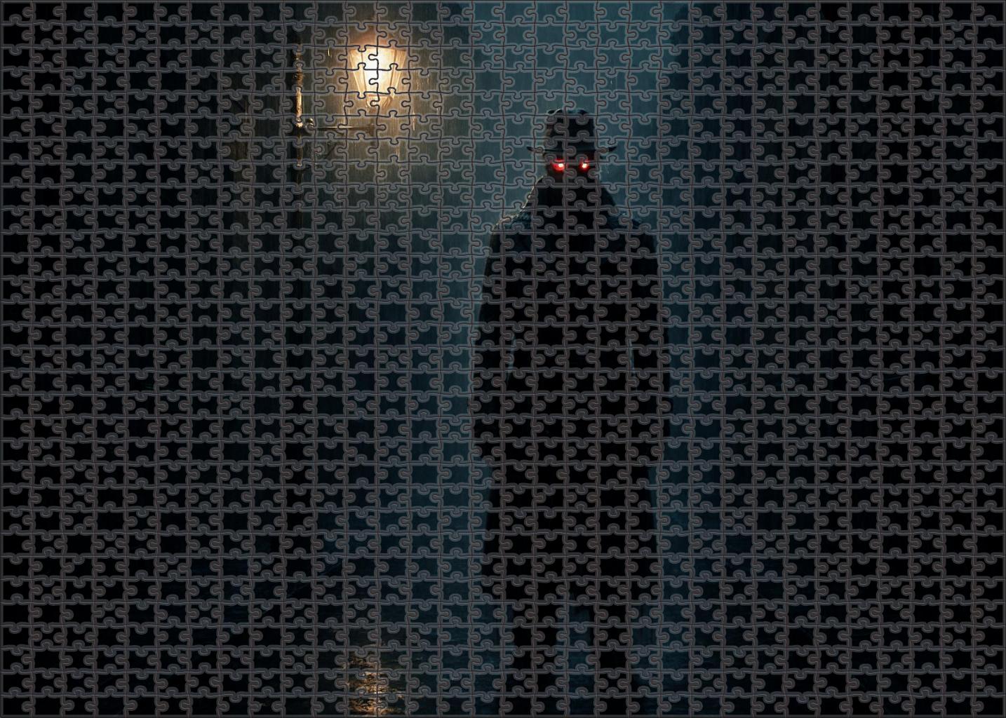 Post-modern Vampire Noir Urban Darkness Meets Stylish Decay 50 Piece Puzzle