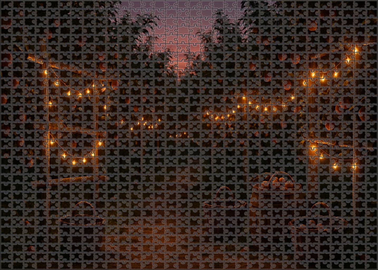 Golden Orchard Twilight Family Puzzles