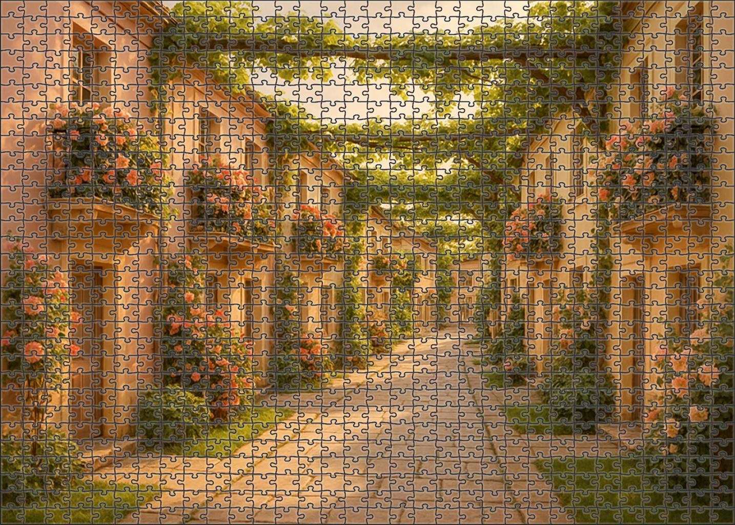 Blush Garden Passage 200 Piece Puzzle