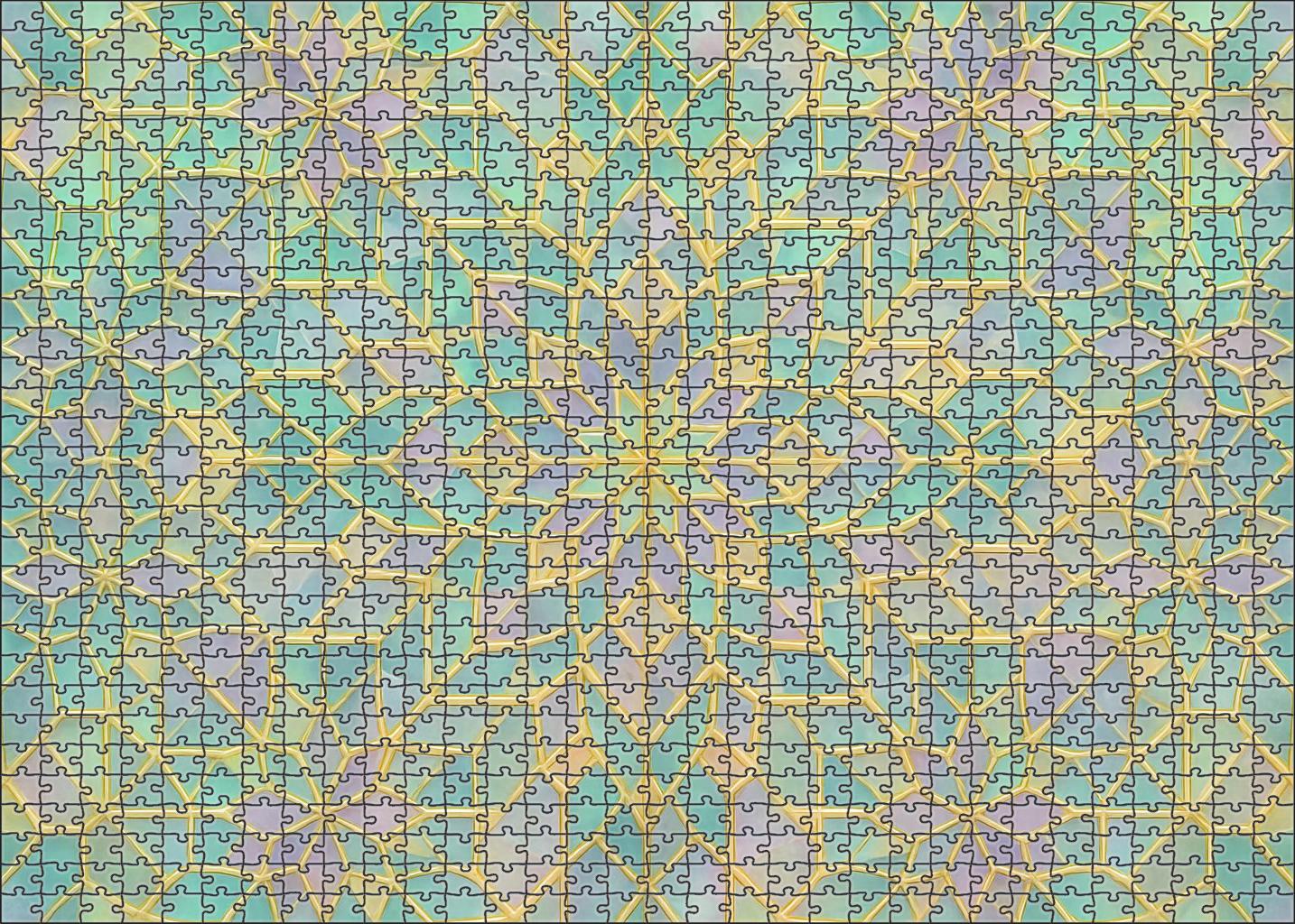 Kaleidoscope Of Forgotten Whispers 20 Piece Puzzle