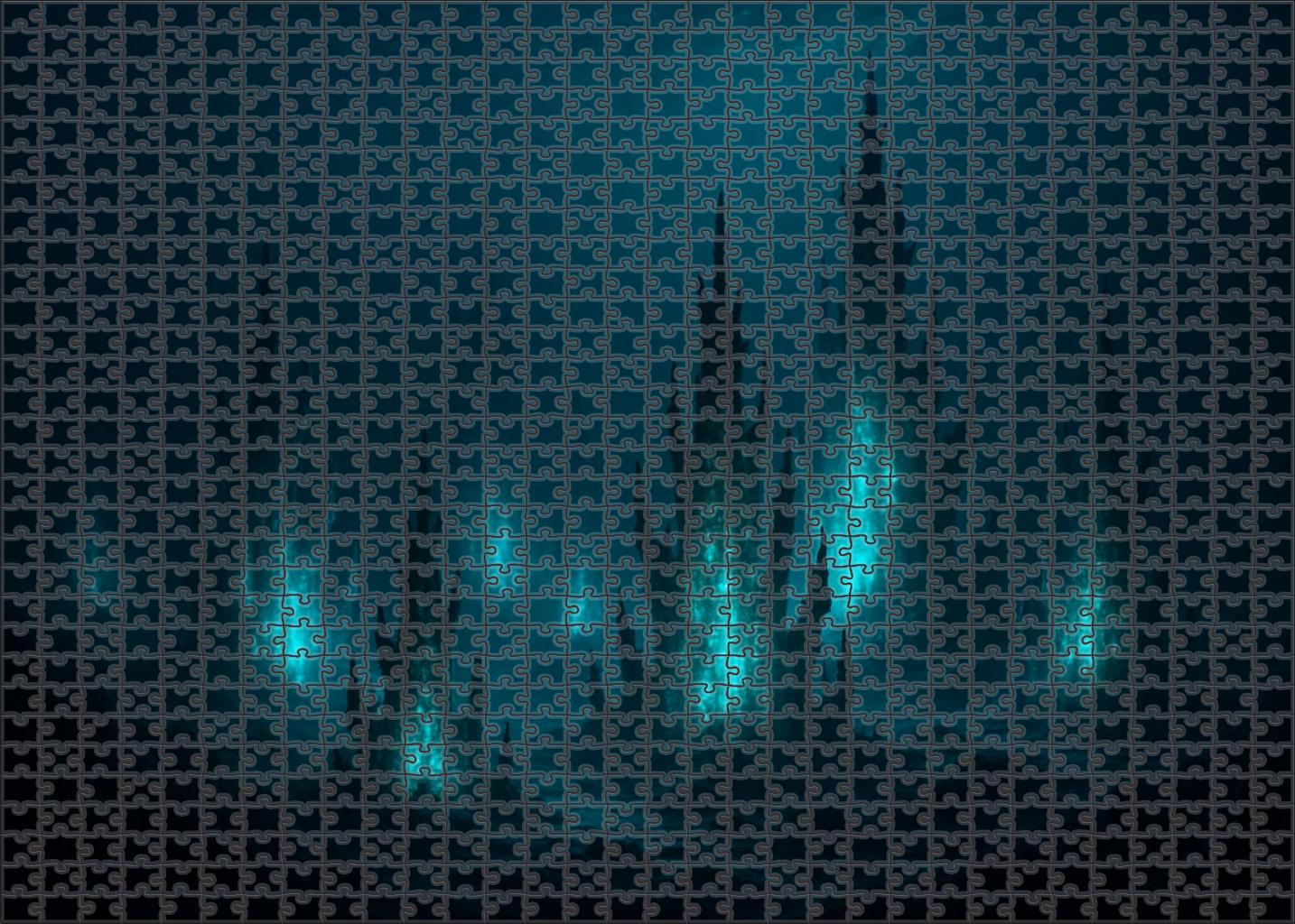 The Coral Cathedral Of Shadows Puzzle For Adults