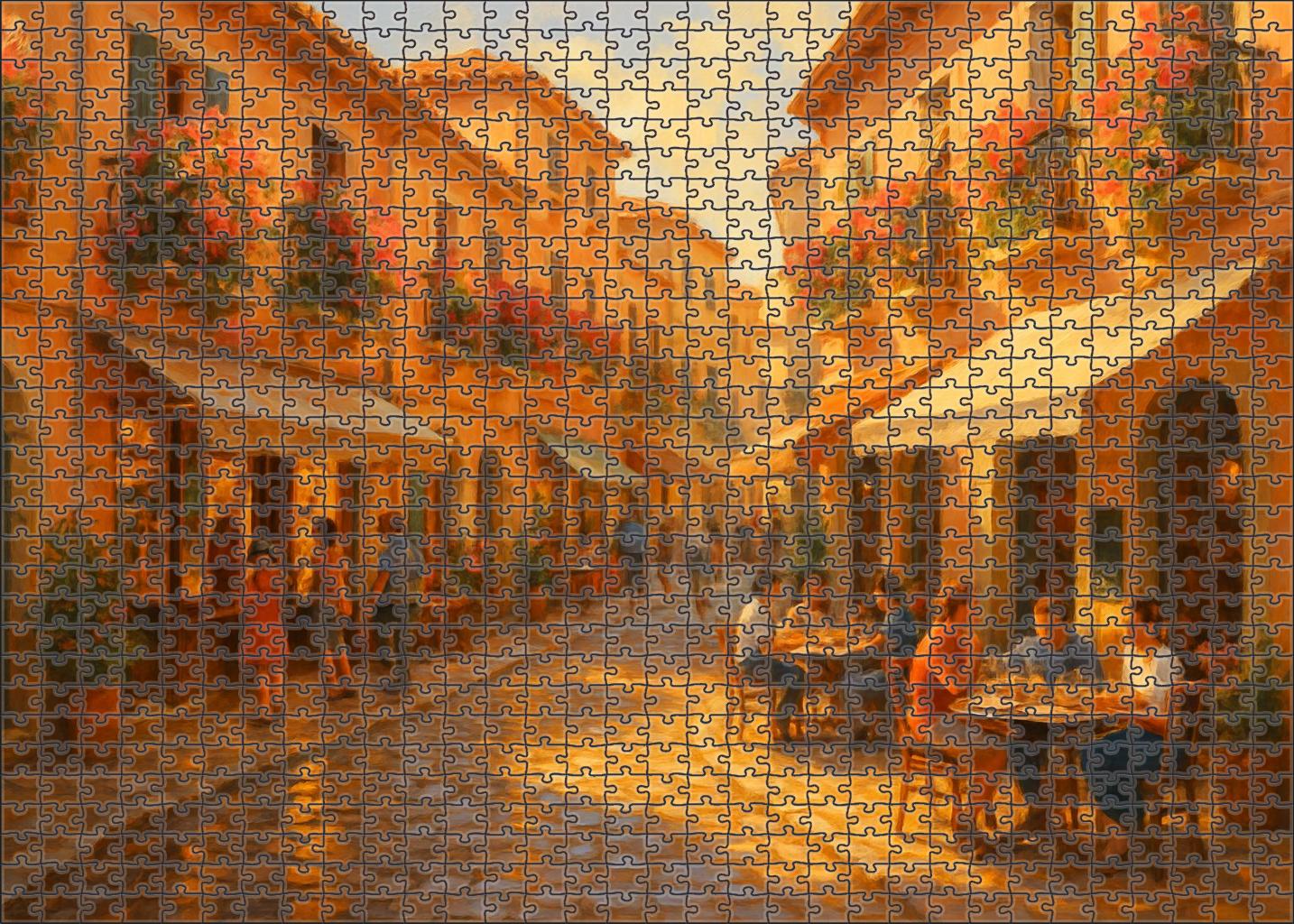 Peach Blossom Boulevard Puzzle Fun