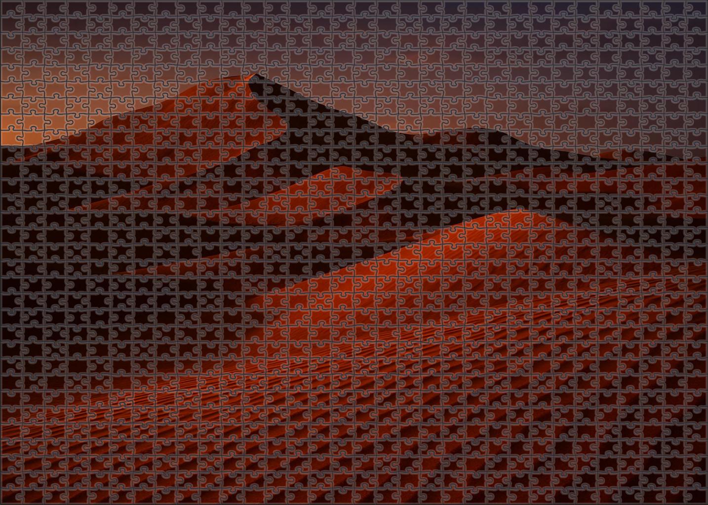 Twilight Copper Veil Dunes 200 Piece Puzzle