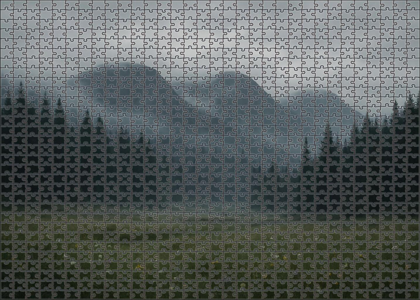 Sapphire Veil Highlands 200 Piece Puzzle