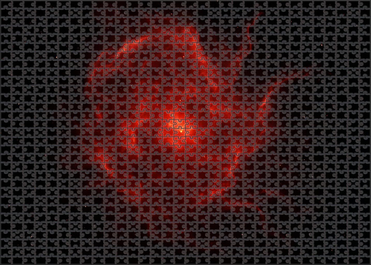 Crimson Supernova Cloud Easy Puzzles