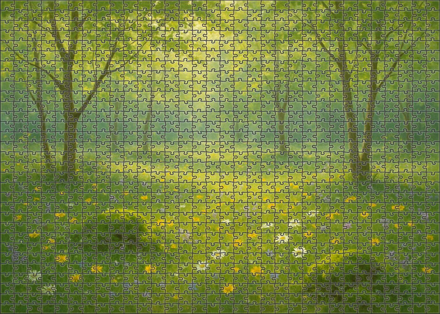 Veiled Meadowwood 100 Piece Puzzle