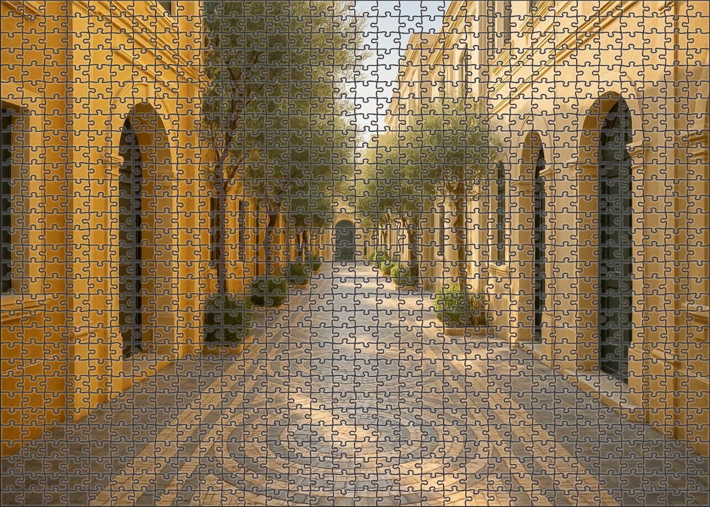 Olive Walk 1000 Piece Puzzle